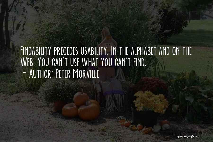 Usability Quotes By Peter Morville