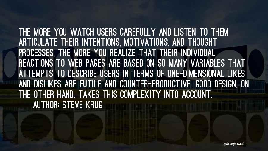 Usability Quotes By Steve Krug