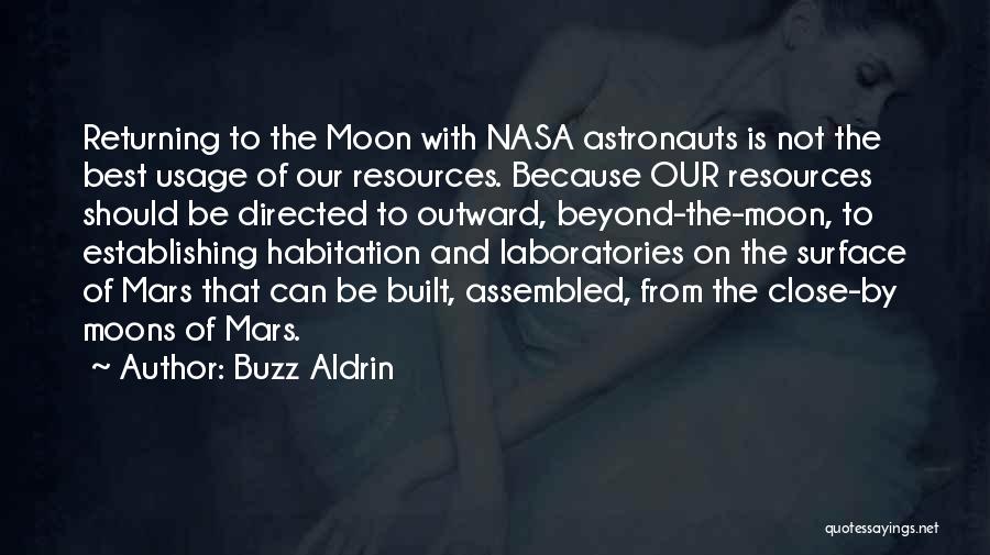 Usage Quotes By Buzz Aldrin