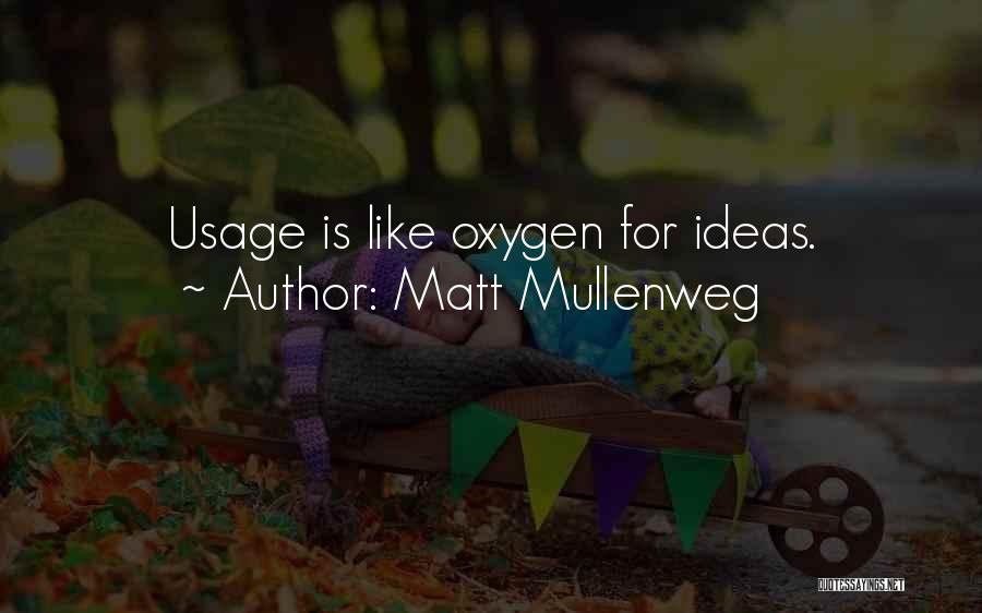 Usage Quotes By Matt Mullenweg