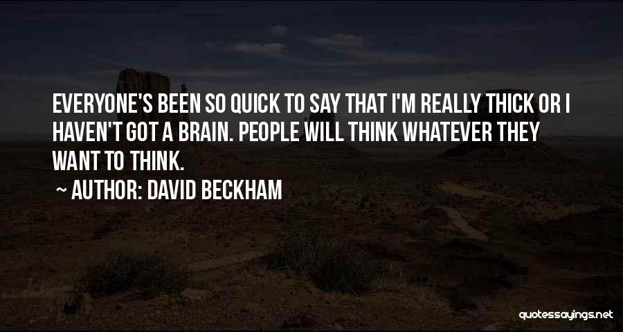 Usana Health Quotes By David Beckham