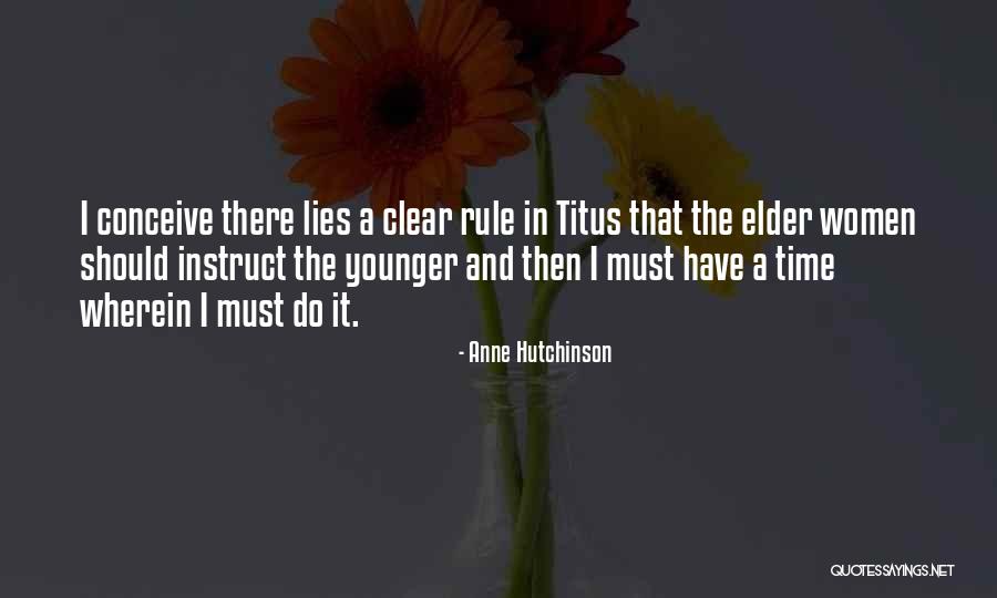 Usariadna Quotes By Anne Hutchinson Usariadna Quotes By Anne Hutchinson