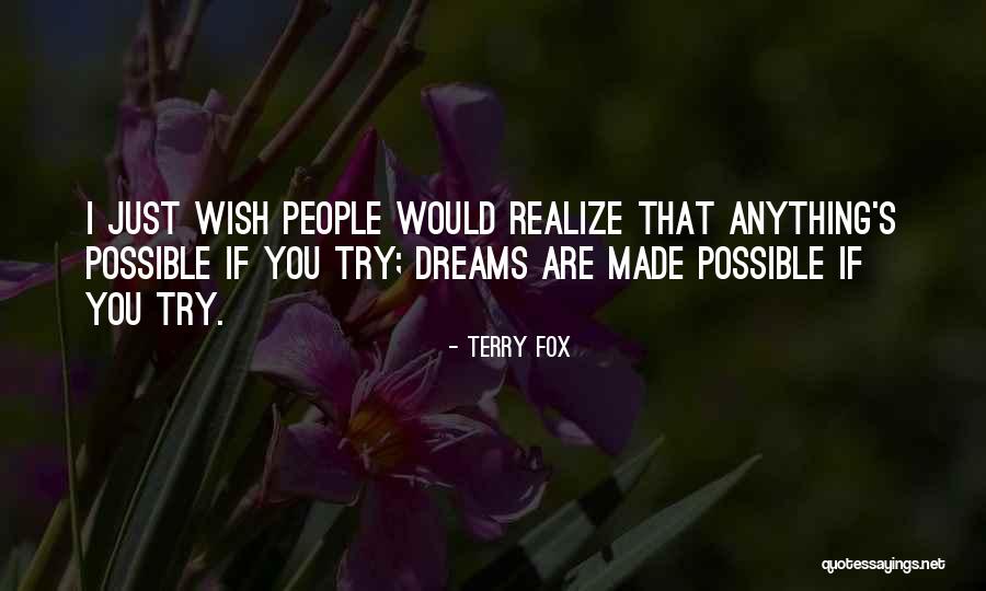Usashi Roy Quotes By Terry Fox Usashi Roy Quotes By Terry Fox