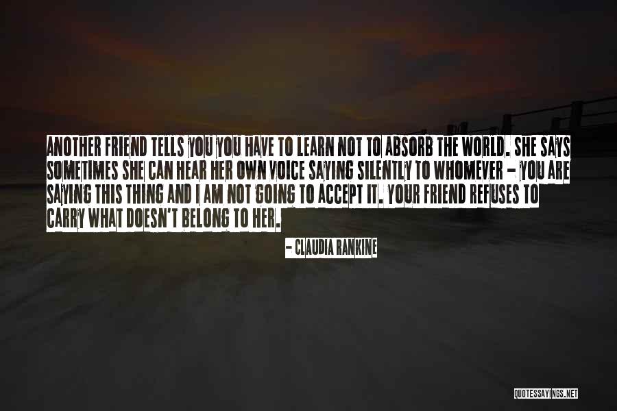 Uscite Raccordo Quotes By Claudia Rankine Uscite Raccordo Quotes By Claudia Rankine