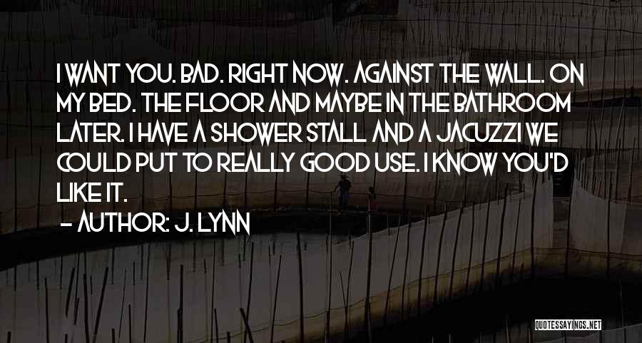 Use Against You Quotes By J. Lynn