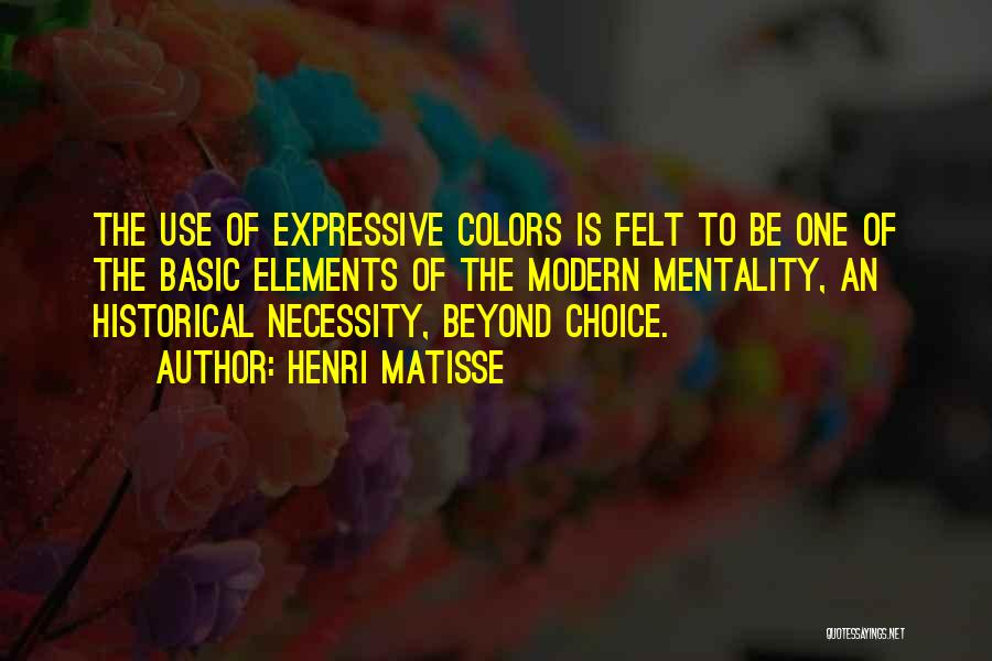 Use Of Color Quotes By Henri Matisse