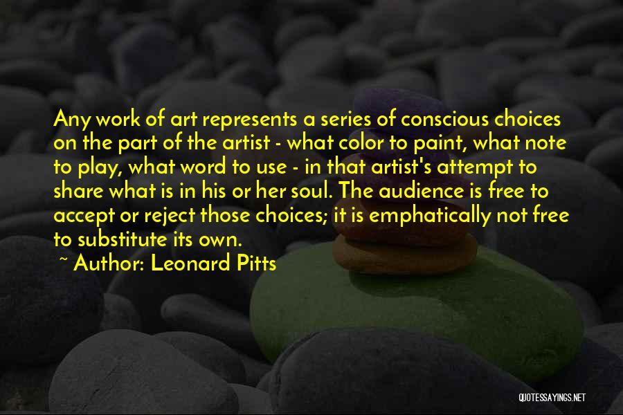 Use Of Color Quotes By Leonard Pitts