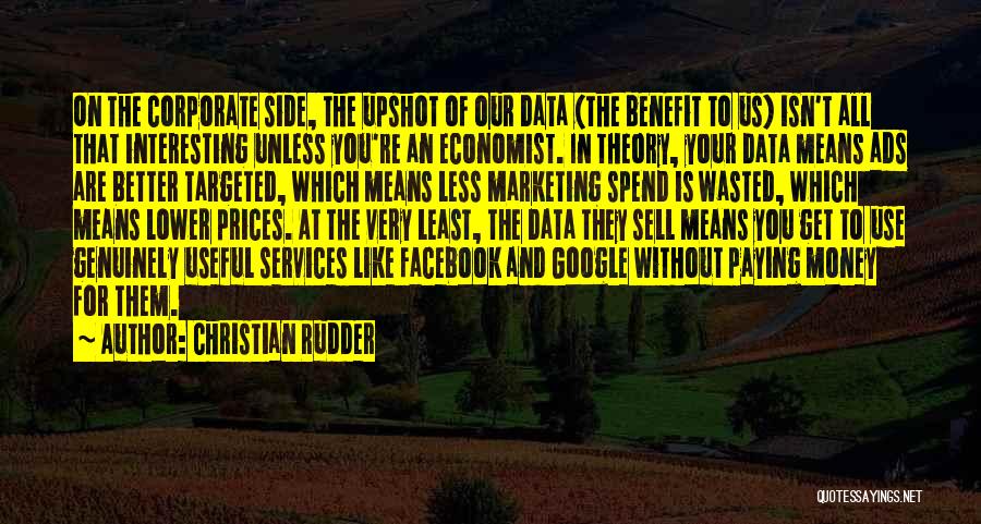 Use Of Data Quotes By Christian Rudder