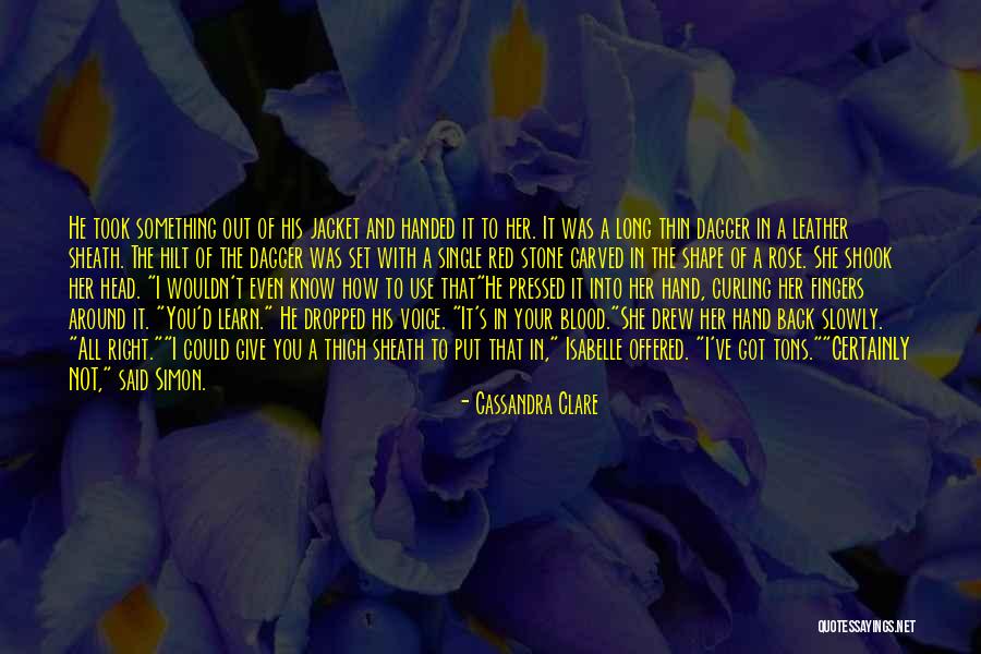 Use Of Single Quotes By Cassandra Clare Use Of Single Quotes By Cassandra Clare