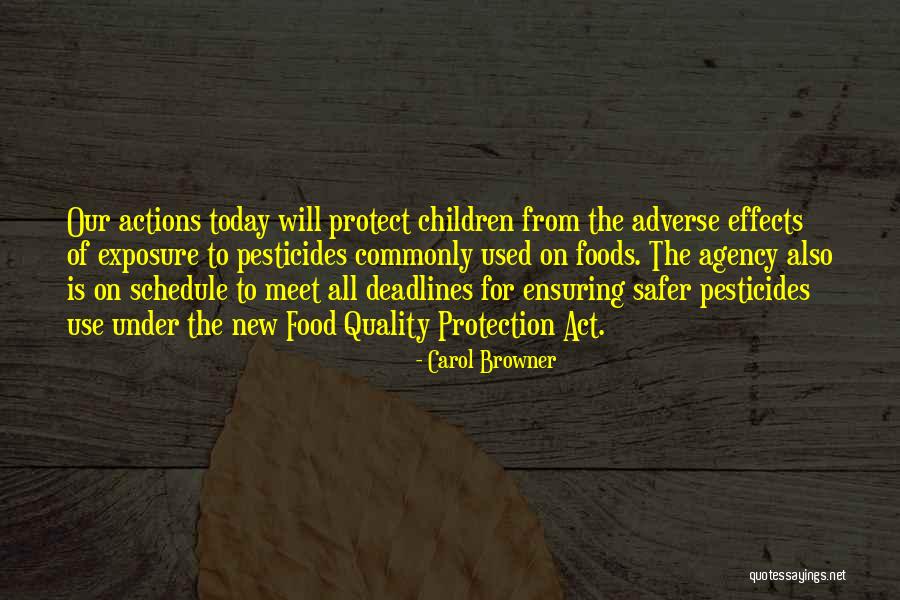Use Protection Quotes By Carol Browner Use Protection Quotes By Carol Browner
