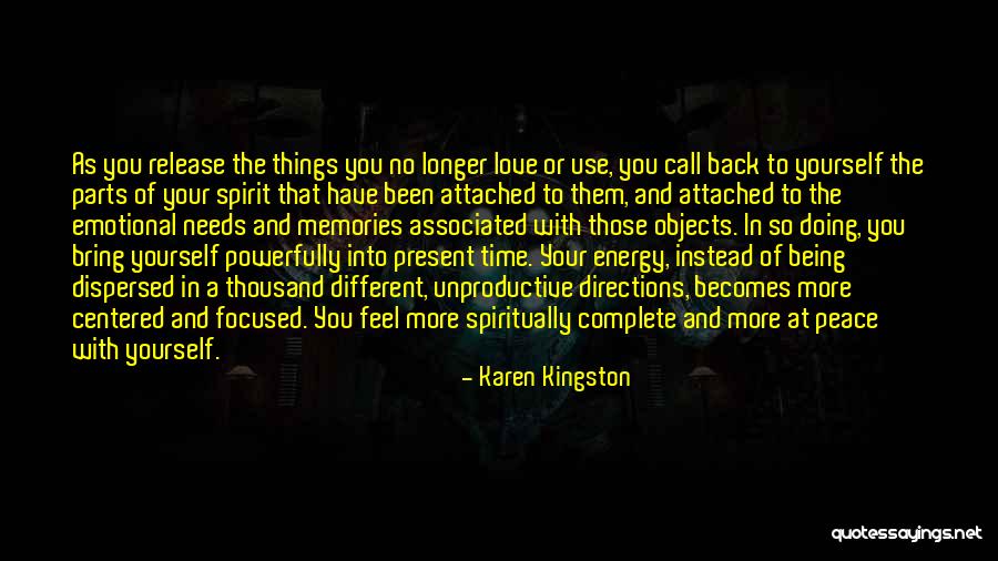 Use The Time Quotes By Karen Kingston Use The Time Quotes By Karen Kingston