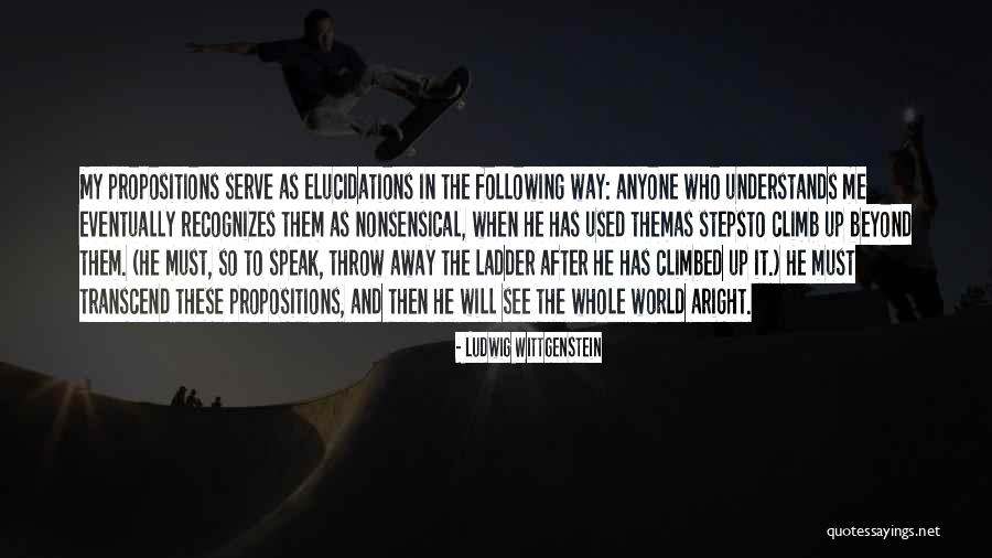 Used Me Quotes By Ludwig Wittgenstein Used Me Quotes By Ludwig Wittgenstein