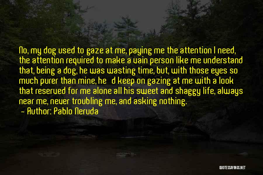 Used To Being Alone Quotes By Pablo Neruda