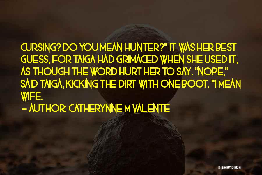 Used To Hurt Quotes By Catherynne M Valente