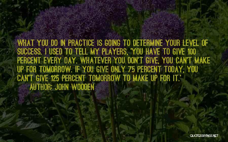 Used To Quotes By John Wooden Used To Quotes By John Wooden