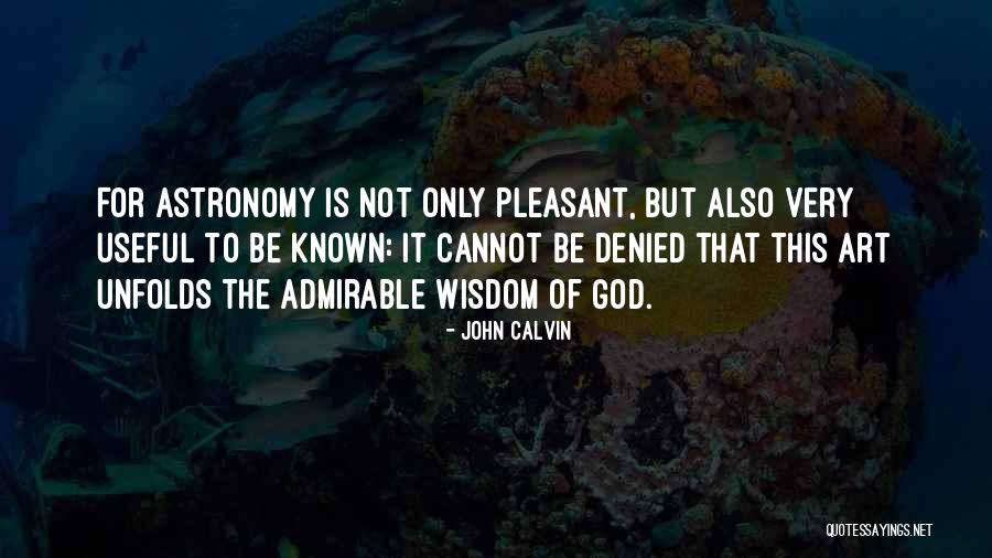 Useful Art Quotes By John Calvin Useful Art Quotes By John Calvin