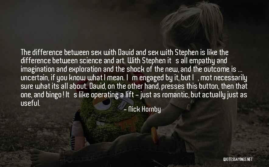 Useful Art Quotes By Nick Hornby Useful Art Quotes By Nick Hornby