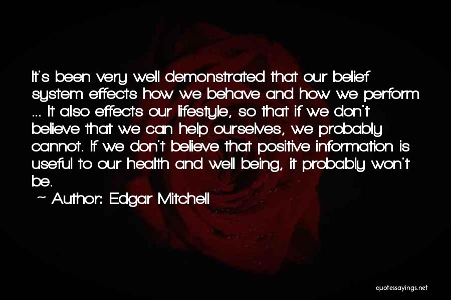 Useful Information Quotes By Edgar Mitchell