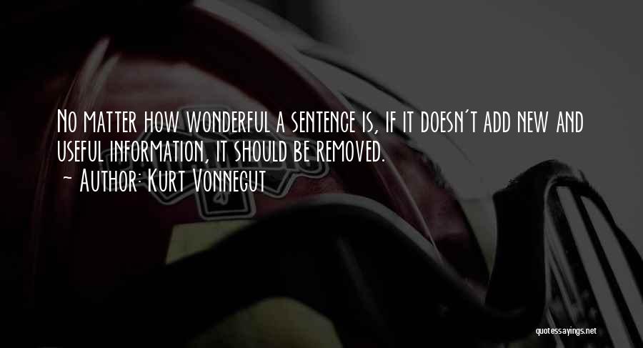 Useful Information Quotes By Kurt Vonnegut