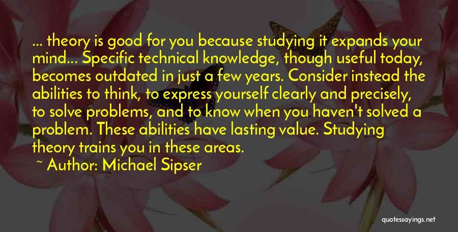 Useful Knowledge Quotes By Michael Sipser