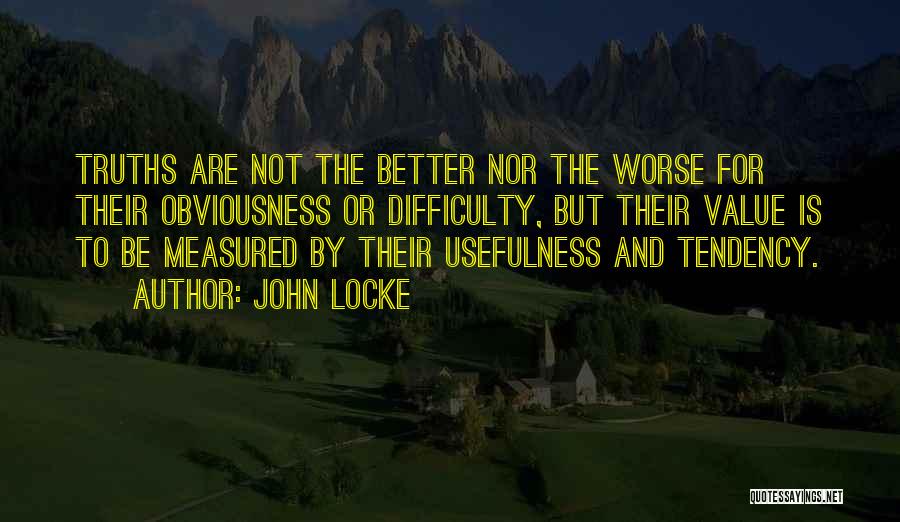 Usefulness Quotes By John Locke