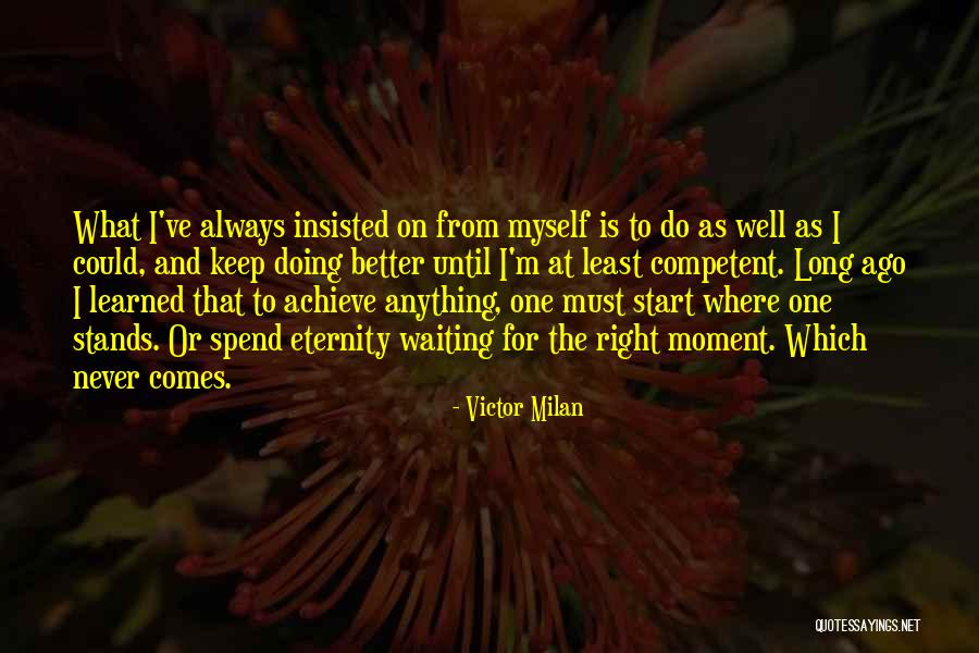 Useldinger Farms Quotes By Victor Milan Useldinger Farms Quotes By Victor Milan
