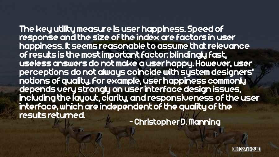 Useless Information Quotes By Christopher D. Manning Useless Information Quotes By Christopher D. Manning