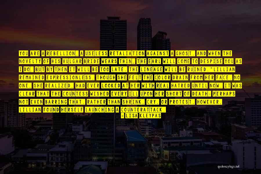 Useless Talk Quotes By Lisa Kleypas Useless Talk Quotes By Lisa Kleypas