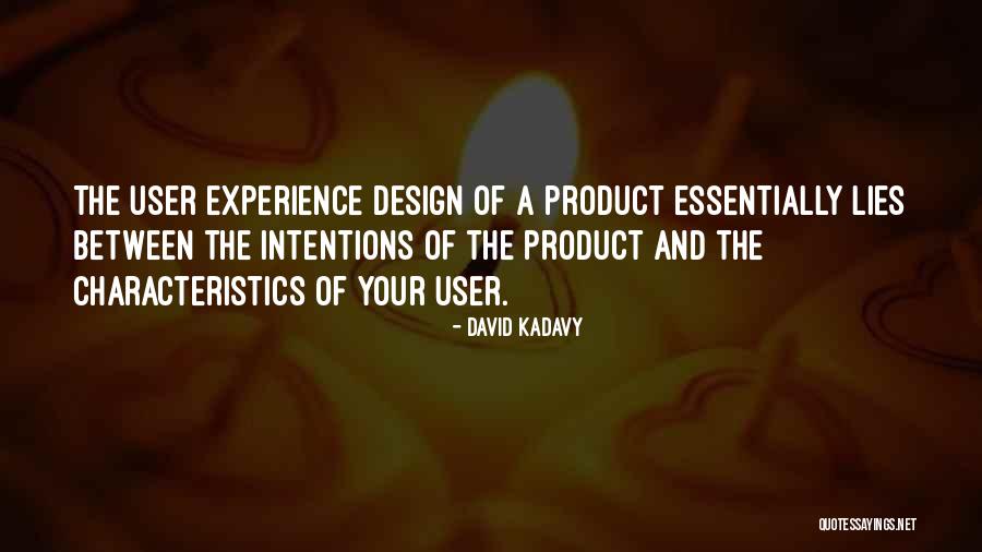 User Experience Quotes By David Kadavy