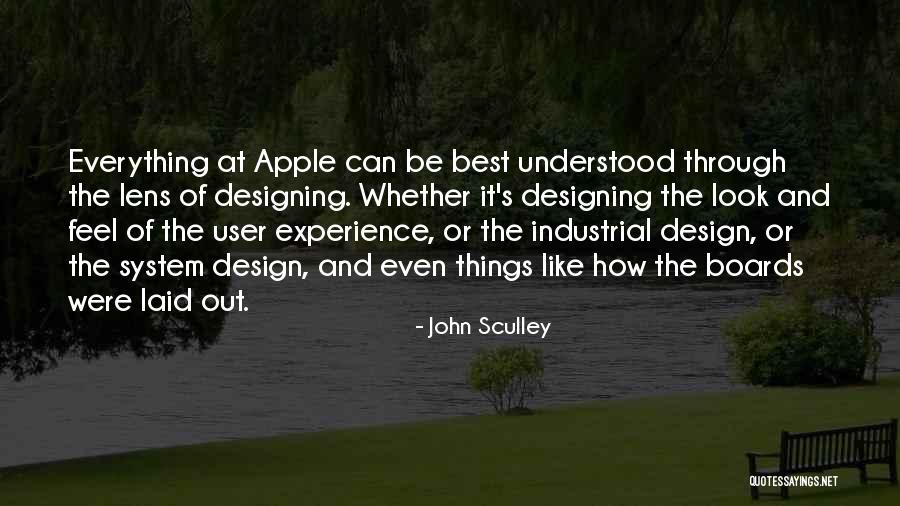 User Experience Quotes By John Sculley