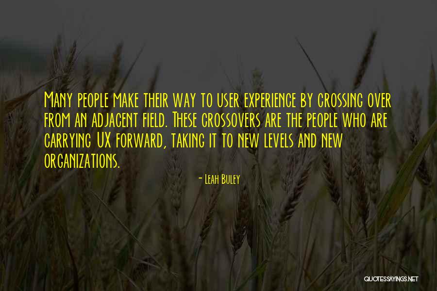 User Experience Quotes By Leah Buley