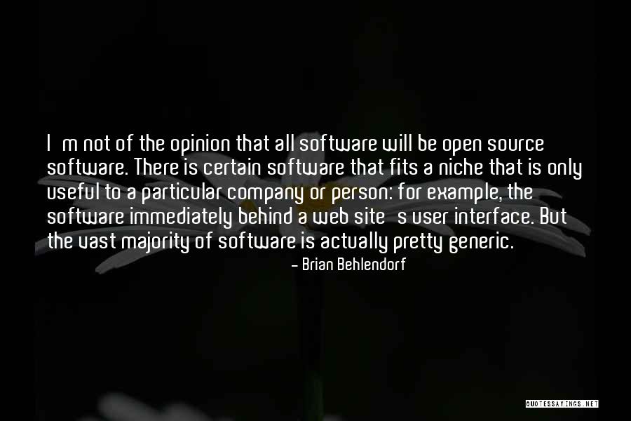 User Interface Quotes By Brian Behlendorf User Interface Quotes By Brian Behlendorf