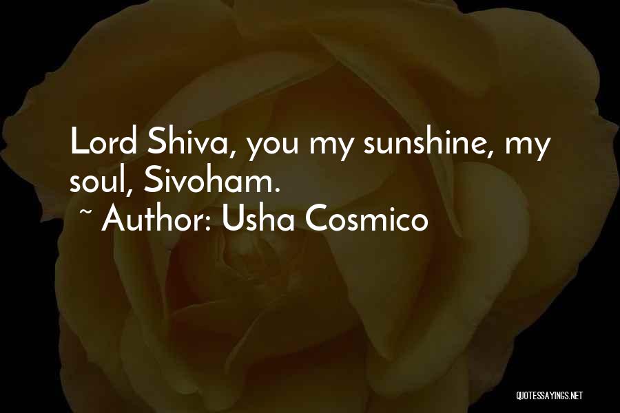 Usha Cosmico Quotes 563575