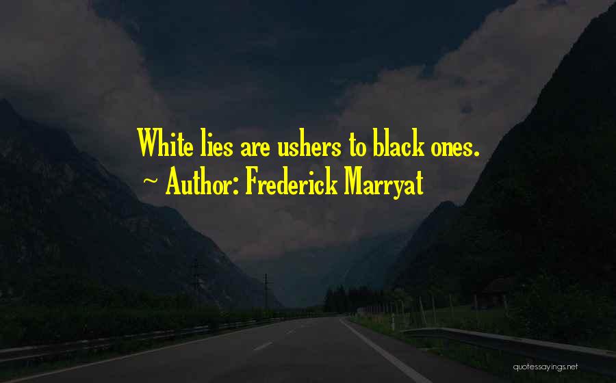 Ushers Quotes By Frederick Marryat