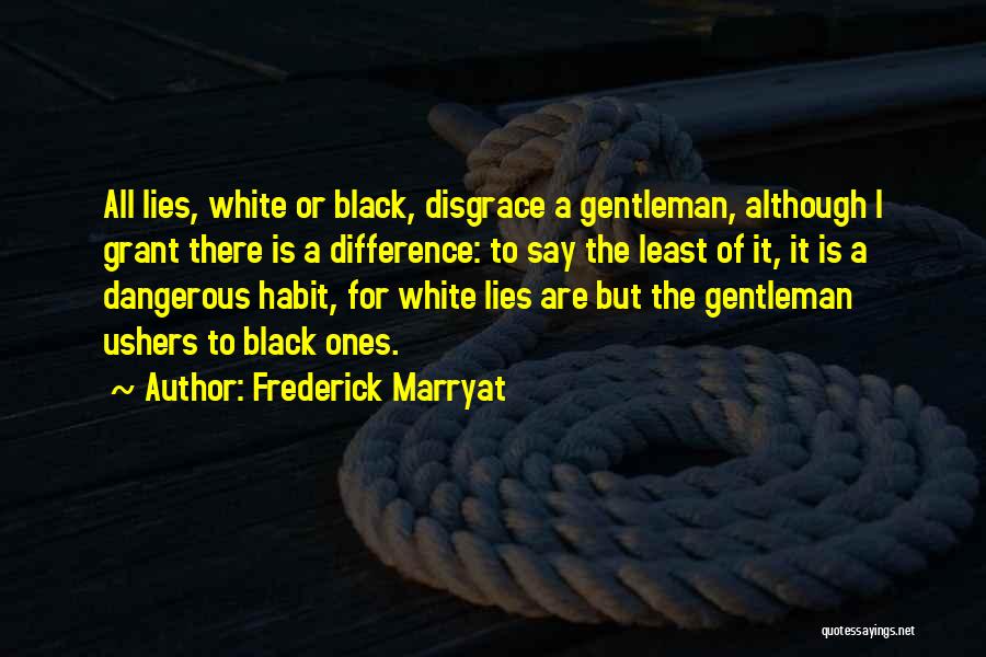 Ushers Quotes By Frederick Marryat