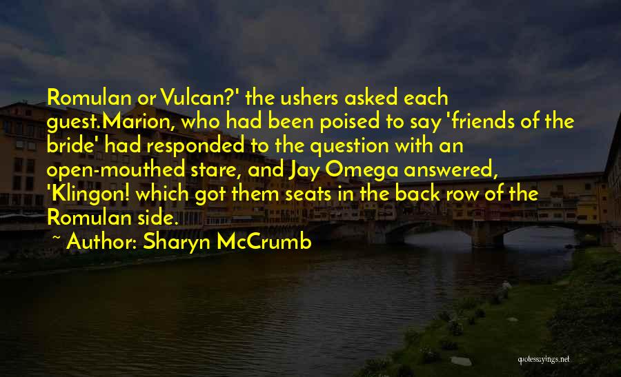 Ushers Quotes By Sharyn McCrumb