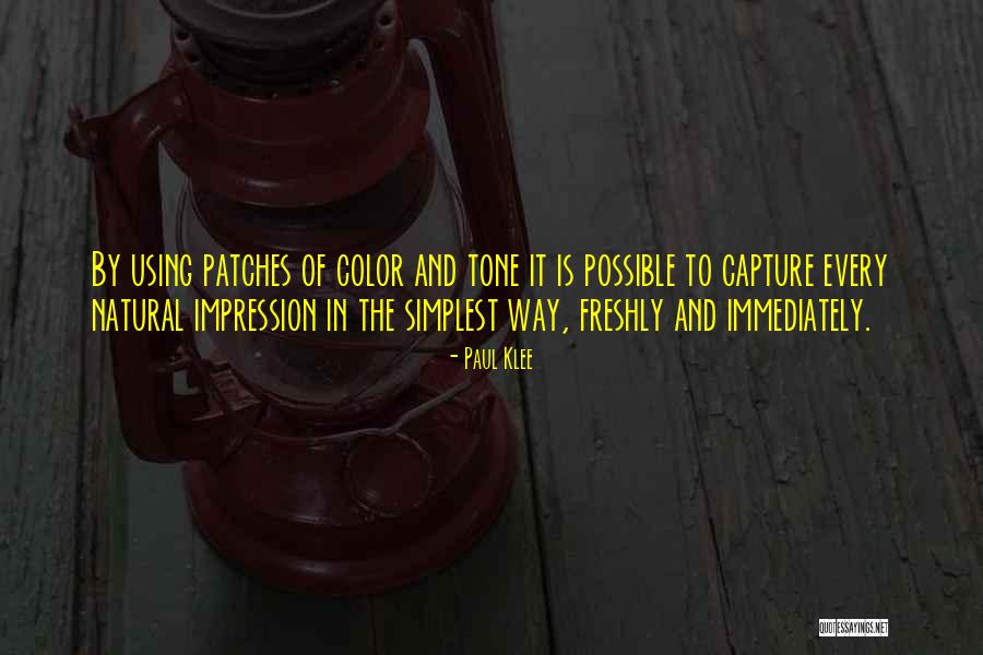 Using Color Quotes By Paul Klee Using Color Quotes By Paul Klee
