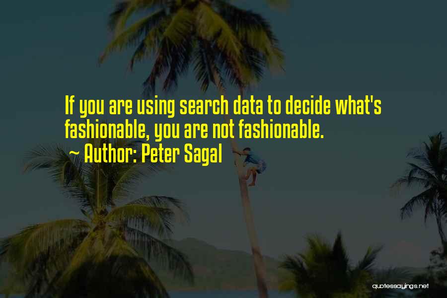 Using Data Quotes By Peter Sagal