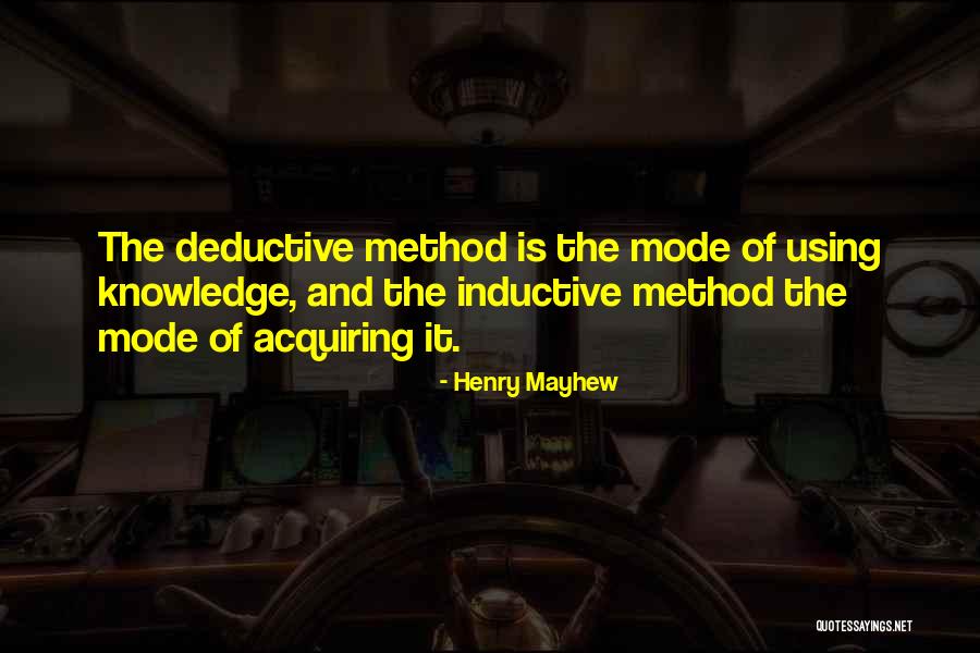 Using Knowledge Quotes By Henry Mayhew Using Knowledge Quotes By Henry Mayhew