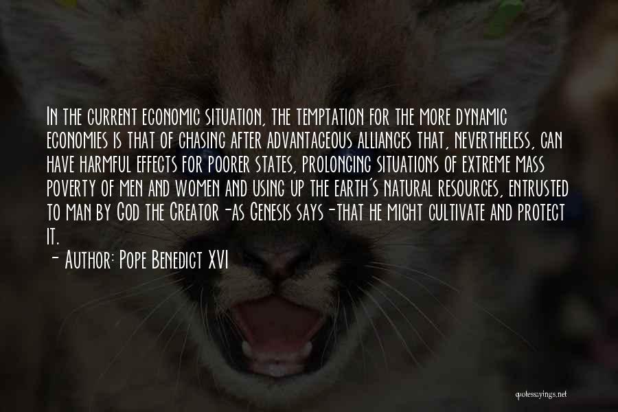 Using Natural Resources Quotes By Pope Benedict XVI