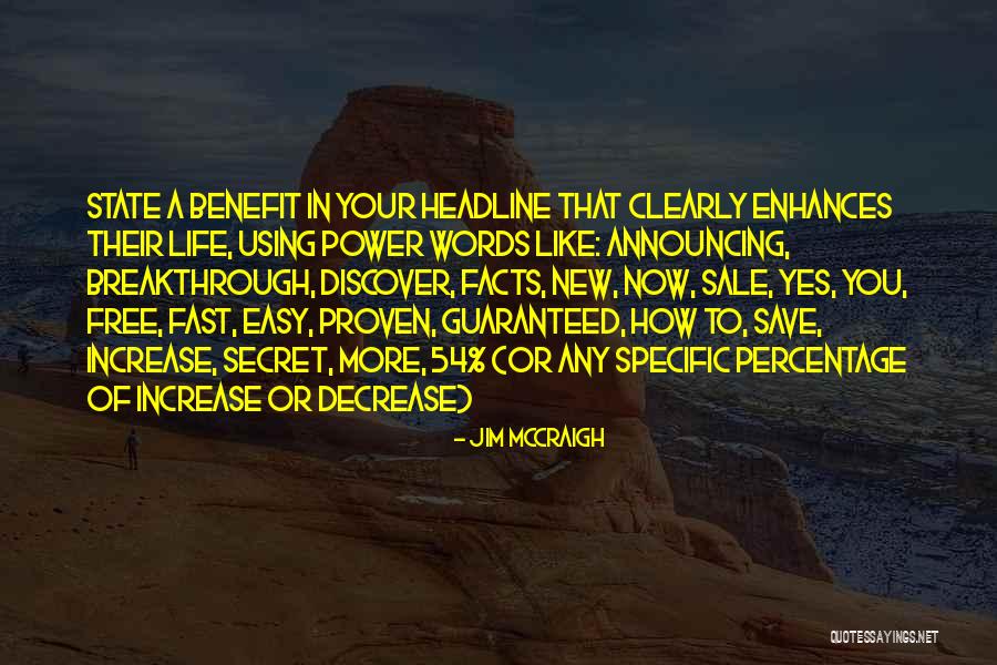 Using Quotes By Jim McCraigh Using Quotes By Jim McCraigh