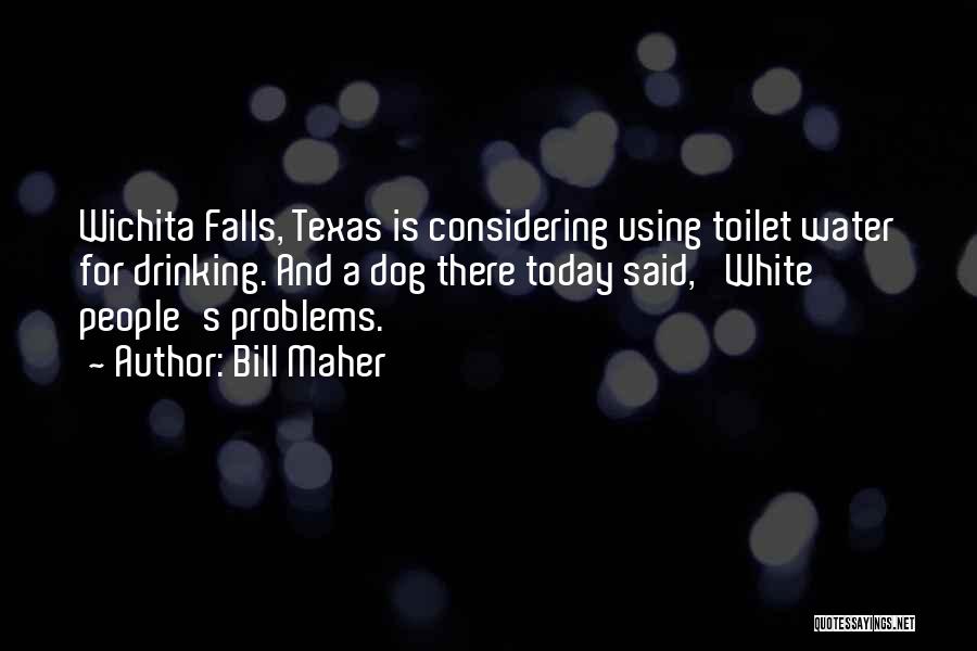 Using The Toilet Quotes By Bill Maher