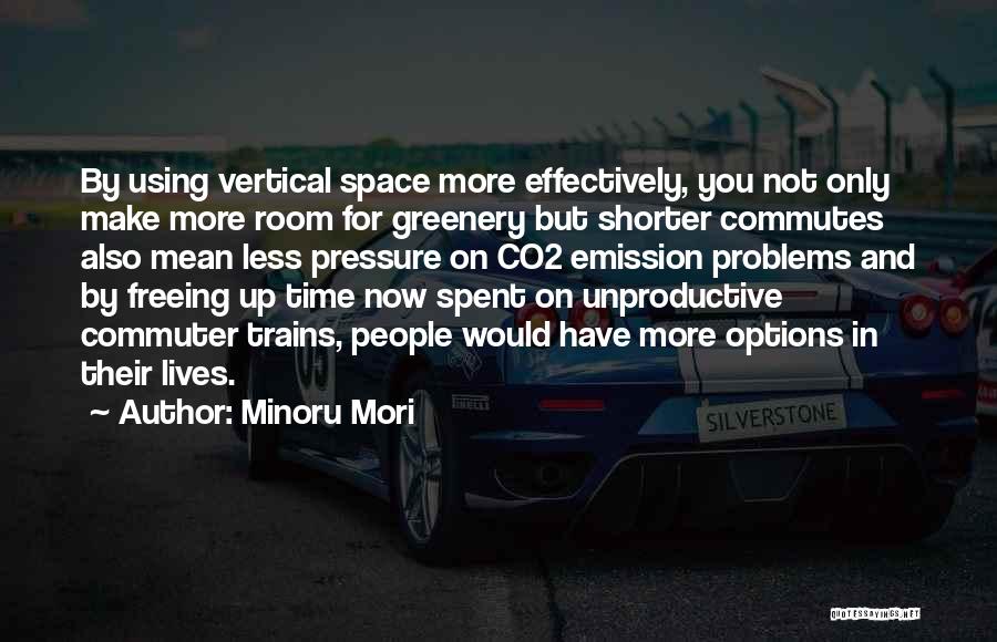 Using Time Effectively Quotes By Minoru Mori