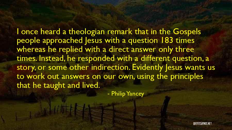 Using Too Many Direct Quotes By Philip Yancey Using Too Many Direct Quotes By Philip Yancey