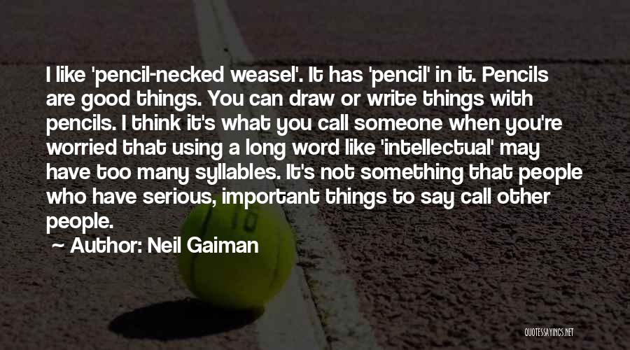 Using Too Many Quotes By Neil Gaiman