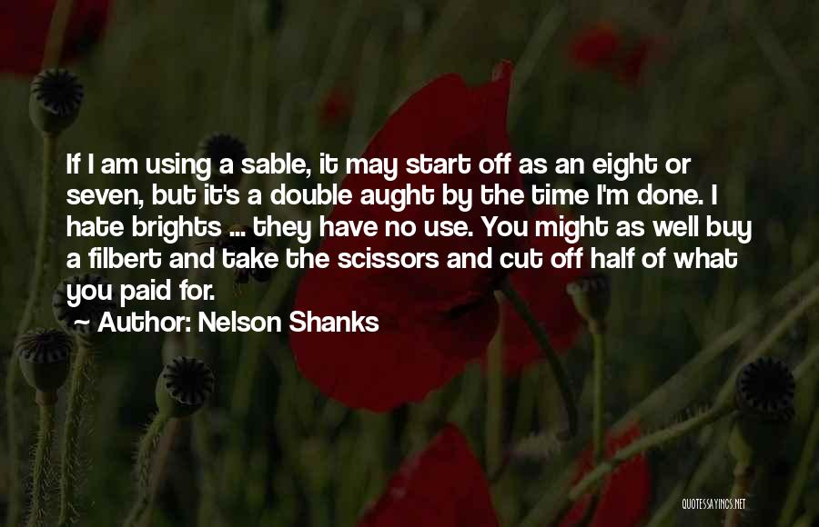 Using What You Have Quotes By Nelson Shanks