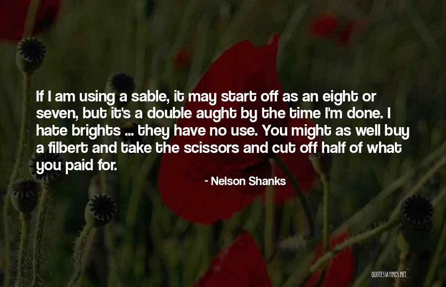 Using What You Have Quotes By Nelson Shanks