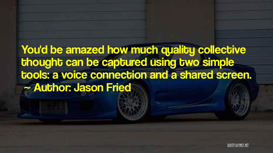 Using Your Voice Quotes By Jason Fried