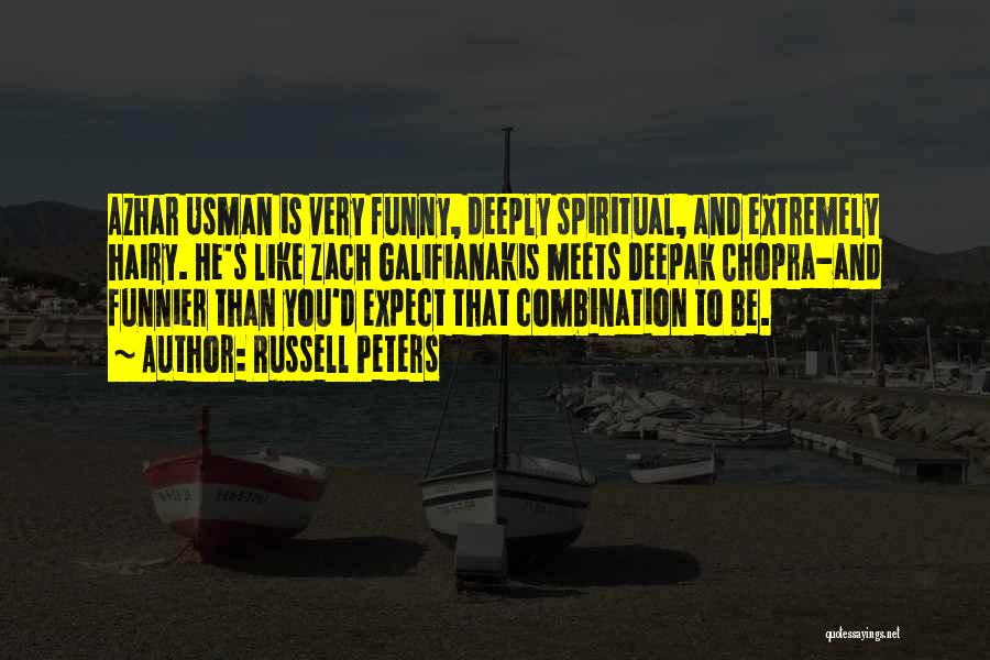 Usman Quotes By Russell Peters