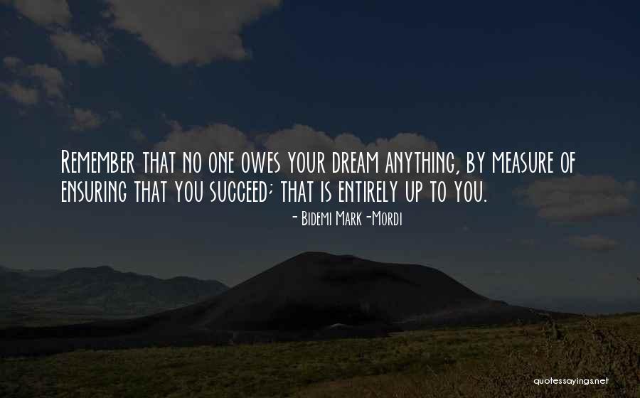 Uspeo Quotes By Bidemi Mark-Mordi Uspeo Quotes By Bidemi Mark-Mordi